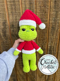 Large Santa grinch