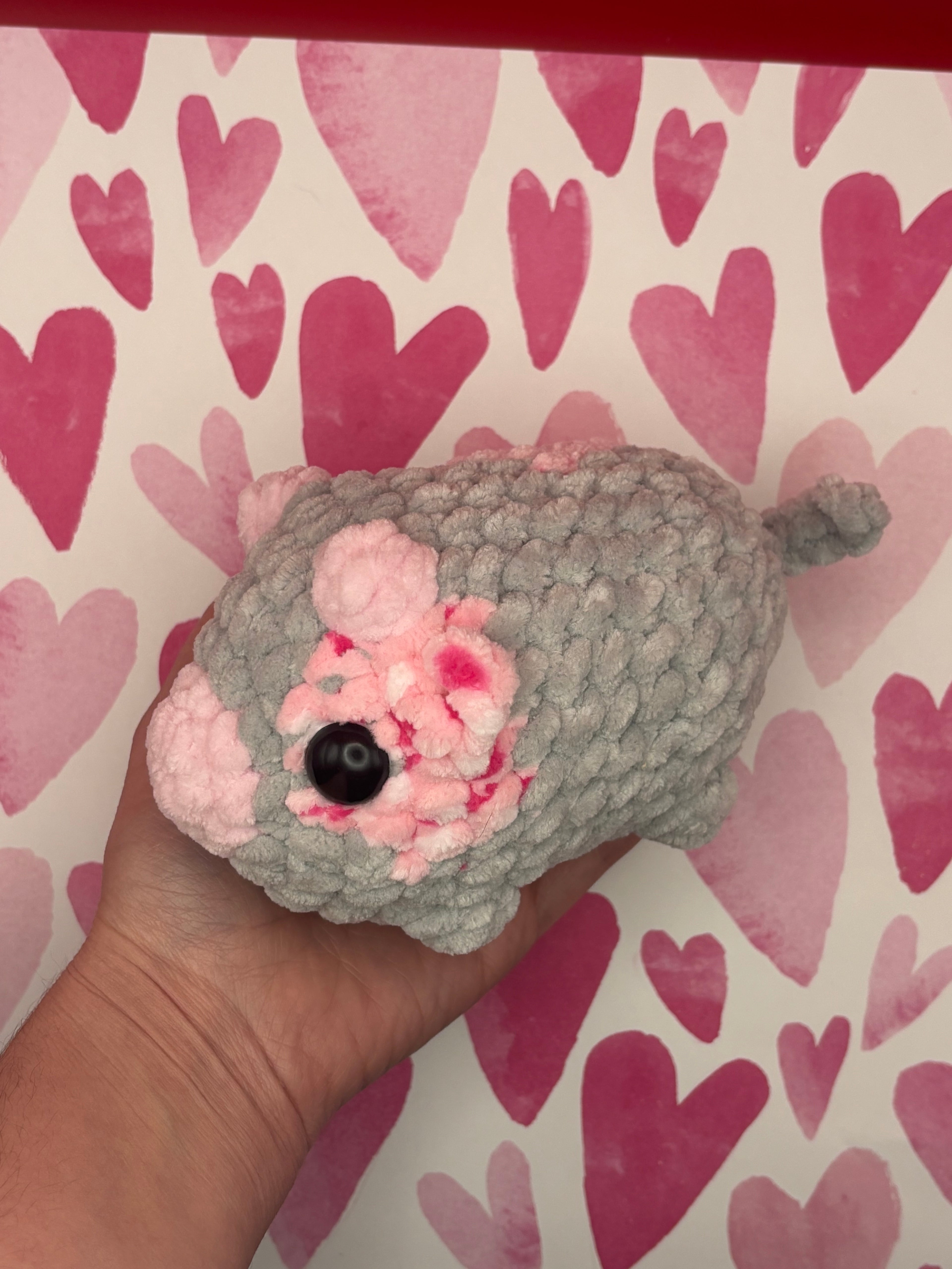 Small valentine cow