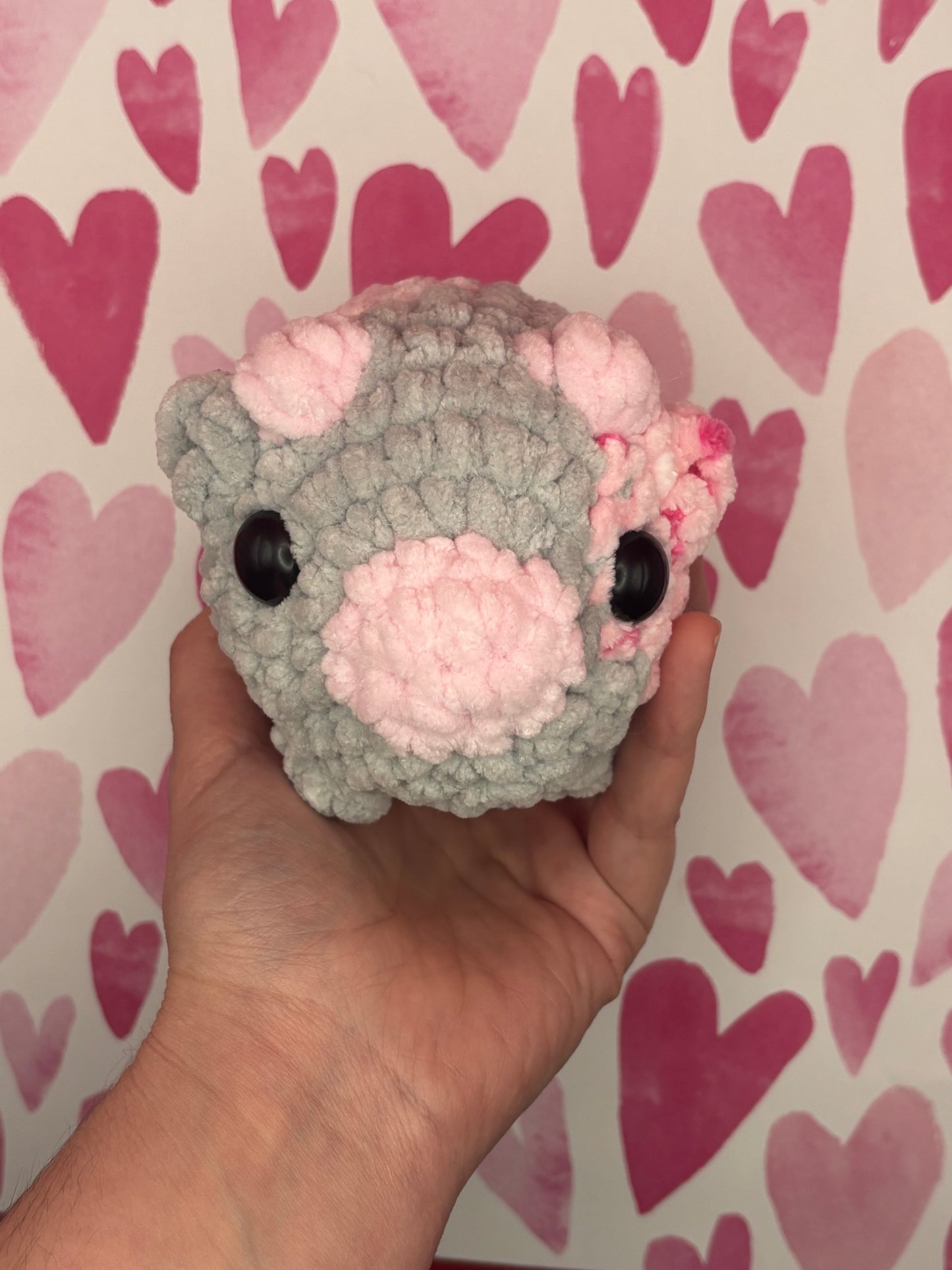 Small valentine cow